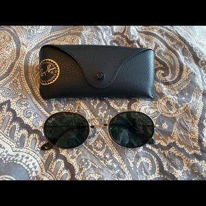 Ray bans oval double bridge